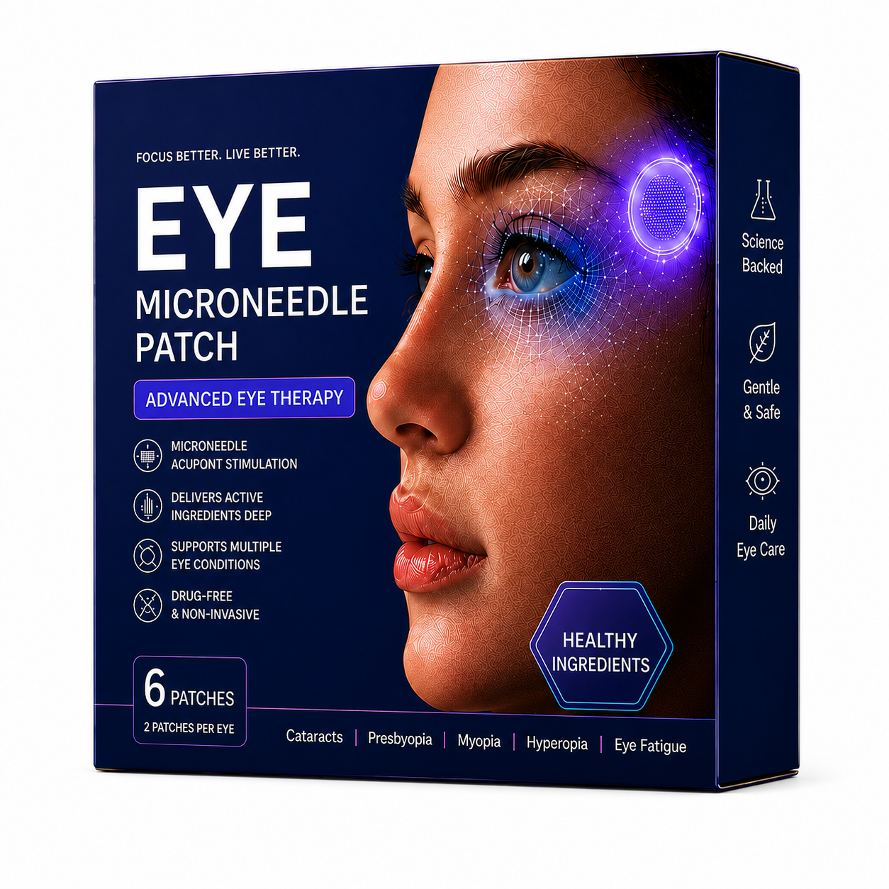 Vision-Repair Eye Microneedle Patch-2
