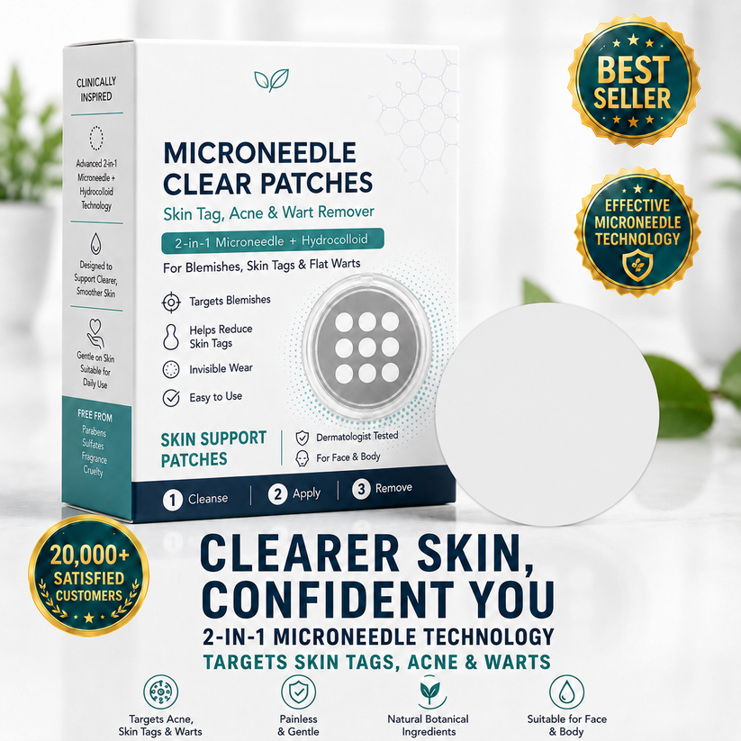🔥LAST DAY 60% OFF Silkvesper 2-in-1 Microneedle & Hydrocolloid Star Patch
