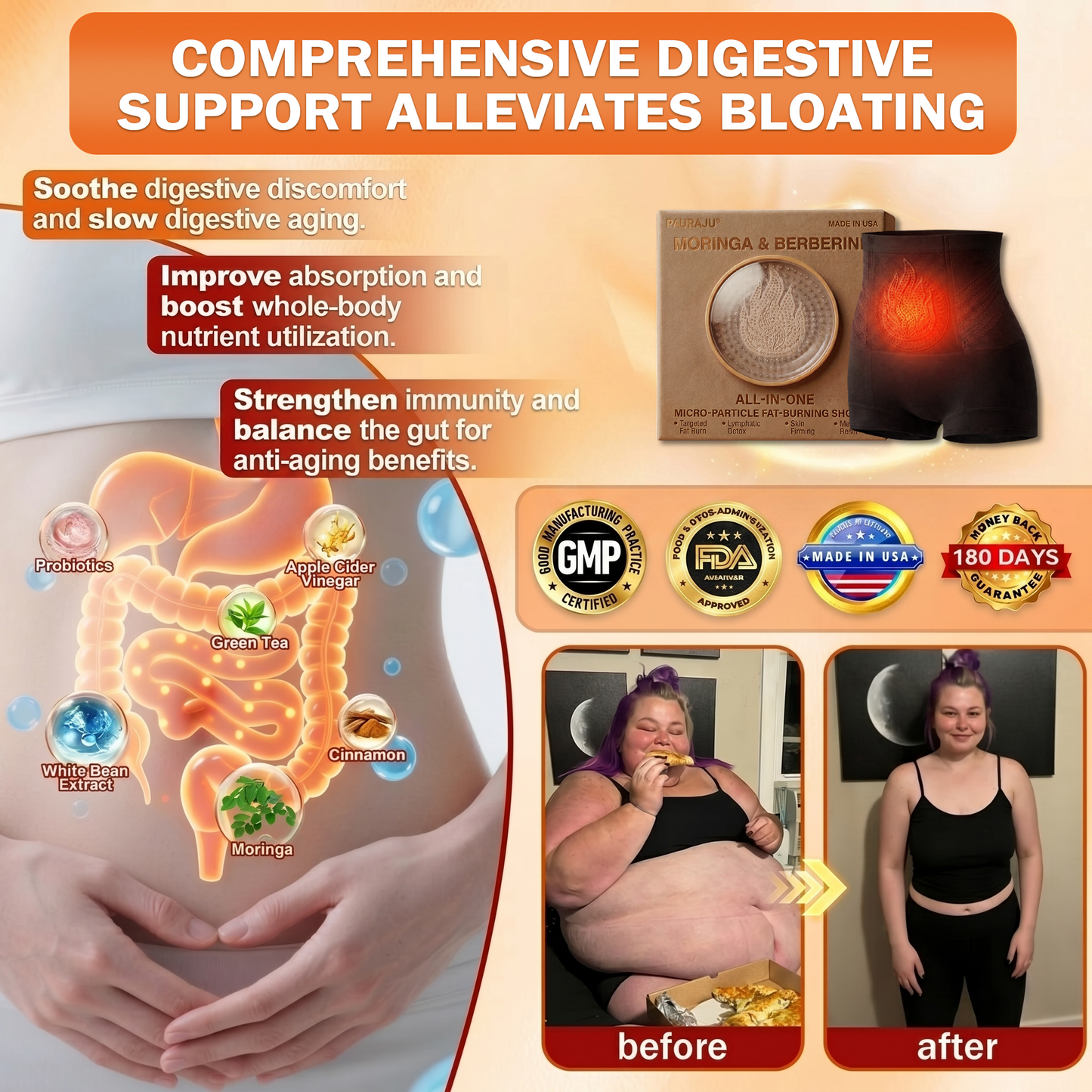 SilkVesper® 🌼💖30-Min All-in-One Micro-Particle Fat-Burning Shorts✅Ignites deep microcirculation to melt fat, flush toxins, and reverse metabolic aging.