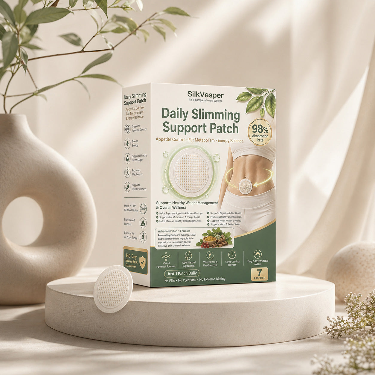 Effortless Refinement for Modern Living｜ SilkVesper® Advanced Microneedle Patch