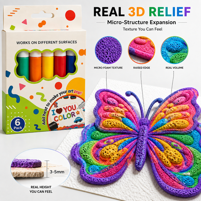 Save 50% by ordering today!!! 3D Relief Art Pen – Turn Flat Drawings Into Touchable 3D Art
