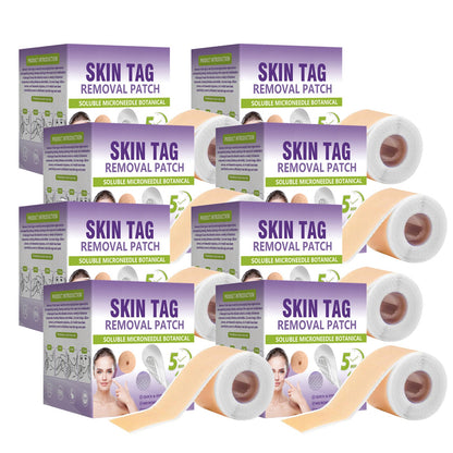 SOLUBLE MICRONEEDLE BOTANICAL SKIN TAG REMOVAL PATCH