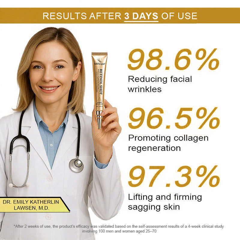 🧠👨‍⚕️Made and shipped from the USA 💫SilkVesper® Botin & Vita-A Retinol Shot Wrinkle-Lift Tightening cream - Last Day Promotion 70% OFF