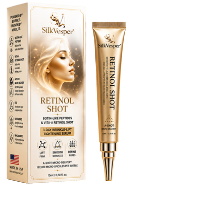 🧠👨‍⚕️Made and shipped from the USA 💫SilkVesper® Botin & Vita-A Retinol Shot Wrinkle-Lift Tightening cream - Last Day Promotion 70% OFF