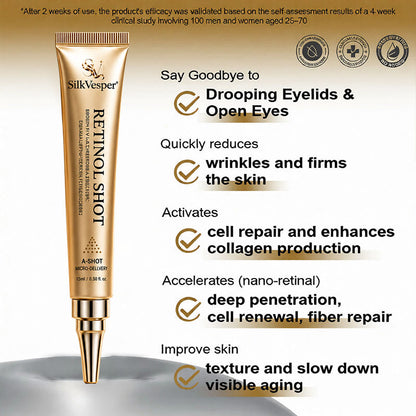 🧠👨‍⚕️Made and shipped from the USA 💫SilkVesper® Botin & Vita-A Retinol Shot Wrinkle-Lift Tightening cream - Last Day Promotion 70% OFF