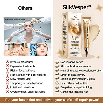 🧠👨‍⚕️Made and shipped from the USA 💫SilkVesper® Botin & Vita-A Retinol Shot Wrinkle-Lift Tightening cream - Last Day Promotion 70% OFF