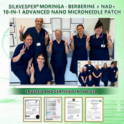 Silkvesper ® 10-in-1 Microneedle Patch | 🔥 𝘉𝘶𝘳𝘯 Fat + 🩸 𝘊𝘰𝘯𝘵𝘳𝘰𝘭 Sugar | No Pills Needed • Daily Use