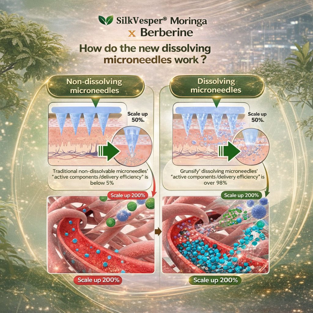 Silkvesper ® 10-in-1 Microneedle Patch | 🔥 𝘉𝘶𝘳𝘯 Fat + 🩸 𝘊𝘰𝘯𝘵𝘳𝘰𝘭 Sugar | No Pills Needed • Daily Use