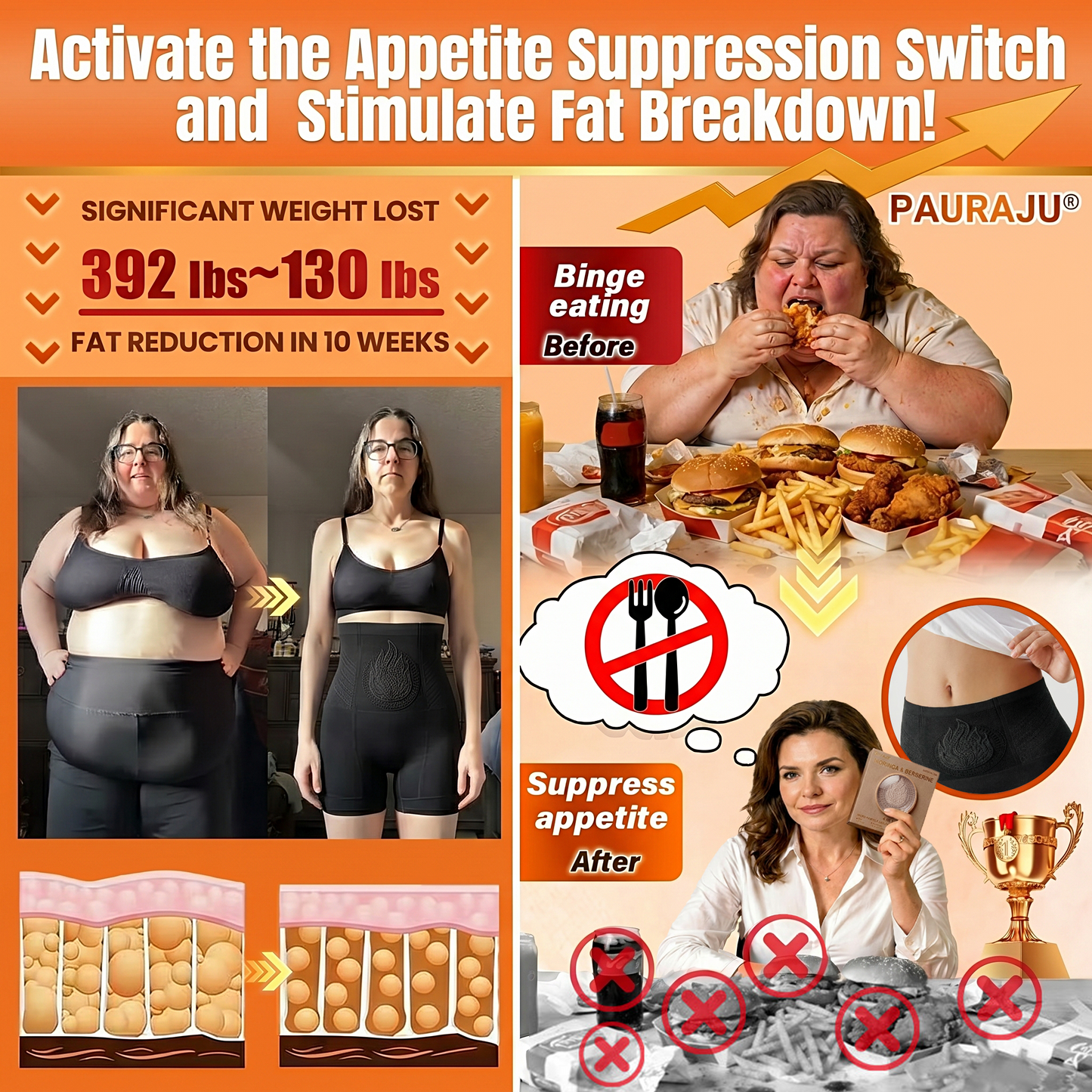 SilkVesper® 🌼💖30-Min All-in-One Micro-Particle Fat-Burning Shorts✅Ignites deep microcirculation to melt fat, flush toxins, and reverse metabolic aging.