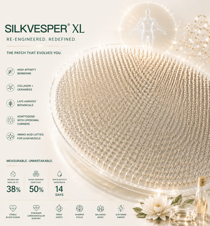 Effortless Refinement for Modern Living｜ SilkVesper® Advanced Microneedle Patch