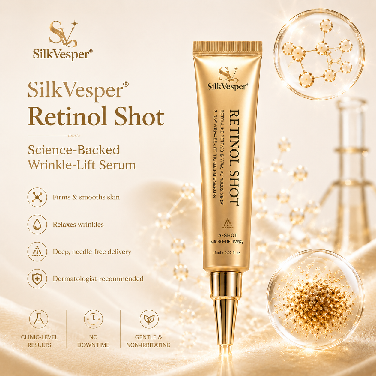 SilkVesper® Botin & Vita-A Retinol Shot