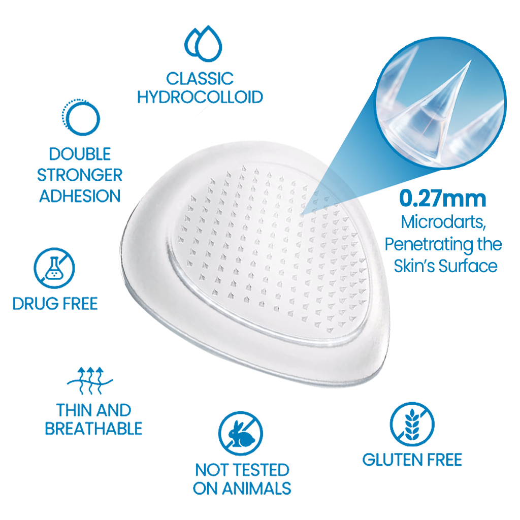 Silkvesper Hyaluronic Joint Relief Microneedle Patch
