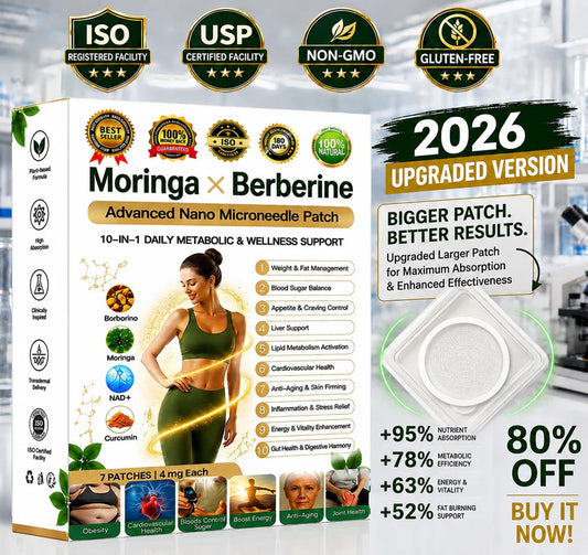 ✨ Silkvesper Moringa · Berberine × NAD+ 10-in-1 Advanced Nano Microneedle Patch 🍀 | 𝐎𝐧𝐜𝐞 𝐃𝐚𝐢𝐥𝐲, 𝐕𝐢𝐬𝐢𝐛𝐥𝐞 𝐑𝐞𝐬𝐮𝐥𝐭𝐬 𝐢𝐧 𝟕 𝐃𝐚𝐲𝐬 |