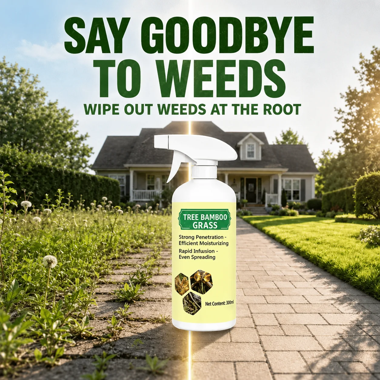 🔥🔥2026 SALE - Fast-Acting Natural Weed & Grass Killer Spray