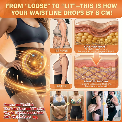 SilkVesper® 🌼💖30-Min All-in-One Micro-Particle Fat-Burning Shorts✅Ignites deep microcirculation to melt fat, flush toxins, and reverse metabolic aging.